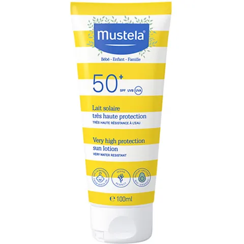 Mustela Leche Solar SPF50+ 100ml – imagen 5