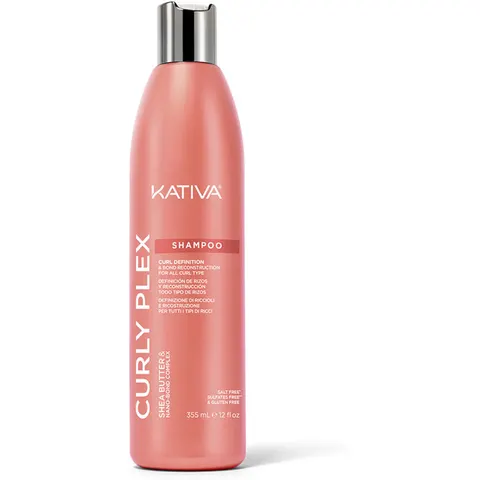 Kativa Curly Plex champú definidor rizos 355 ml – imagen 2