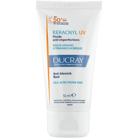 Ducray Keracnyl Uv fluido antimperfecciones SPF50+ 50 ml – imagen 2
