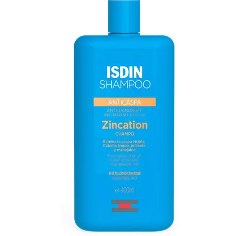 Isdin Zincation Champú Anticaspa 400 ml – imagen 4