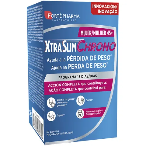 Forte pharma xtraslim chrono mujer 45+ 60 caps – imagen 3