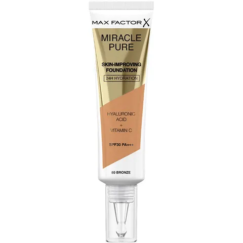 Max Factor Miracle Pure foundation SPF30 #80-bronze – imagen 3