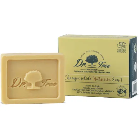 Dr. Tree Champú Solido 2 en 1 Nutrición 75gr – imagen 4