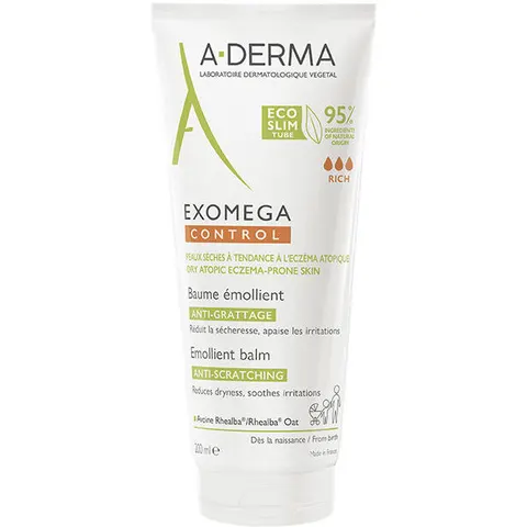 A-Derma Exomega Control Bálsamo 200ml – imagen 3