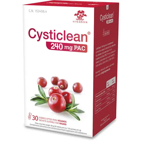 Cysticlean 240mg 30 Sobres – imagen 2