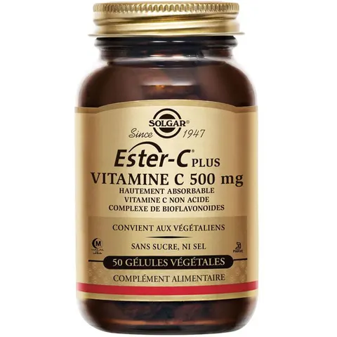 Solgar ESTER-C PLUS 500mg VITAMIN C 50 VCaps – imagen 3