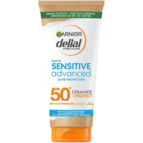 Garnier Sensitive Advanced leche protectora SPF50+ 175 ml – imagen 3