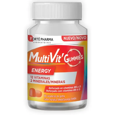 Forte pharma multivit gummies 60gominolas – imagen 2
