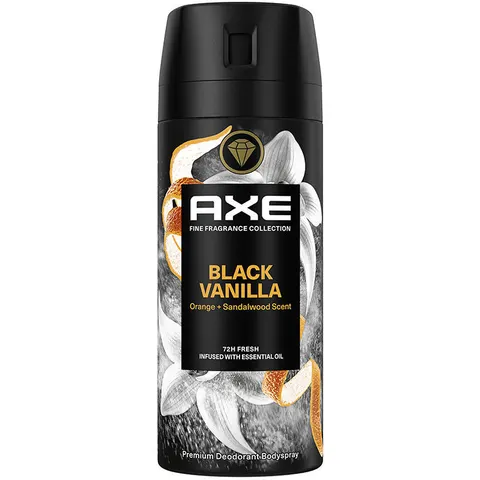 Axe Black Vanilla Deo 150 ml – imagen 2