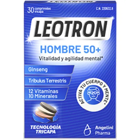 Leotron Hombre 50+ 30 Comprimidos – imagen 2