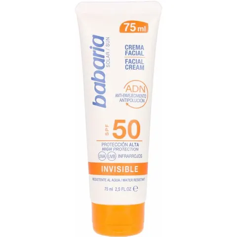 Babaria Solar Crema Spf50+ Invisible 75 ml – imagen 2
