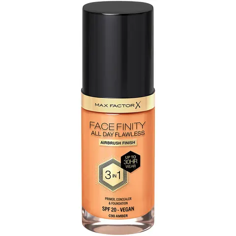Max Factor Facefinity All Day Flawless 3 In 1 foundation #90-amber – imagen 2