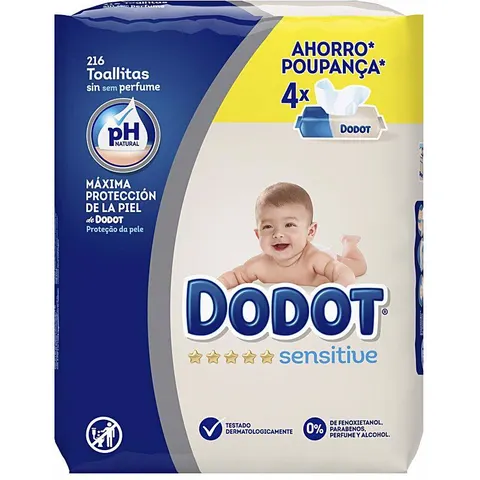 dodot Toallitas Sensitive 216 uds – imagen 5