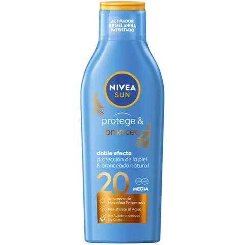 NIVEA Protege & Broncea Leche SPF20 200ml – imagen 3