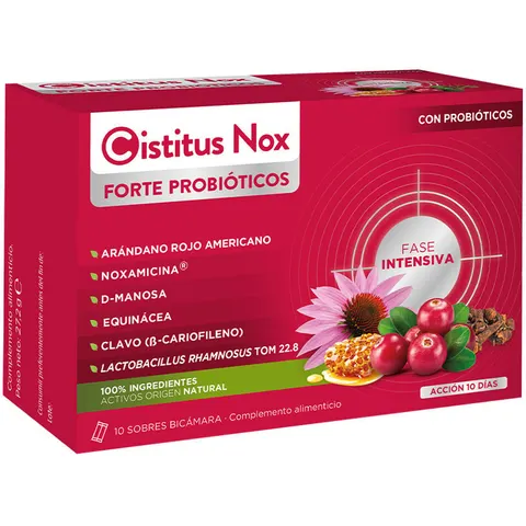 Cistitus Nox Forte Probióticos 10 Sobres – imagen 3