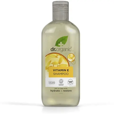Dr. Organic Vitamina E champú 265 ml – imagen 3