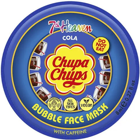 7th Heaven Chupa Chups mascarilla bubble cola 8 ml – imagen 2