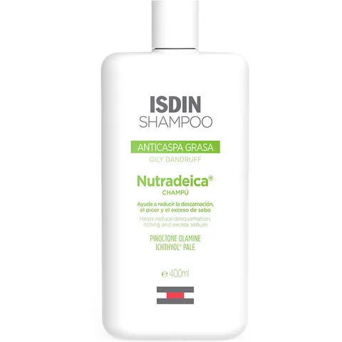 Isdin nutradeica champu caspa grasa 400ml. – imagen 3