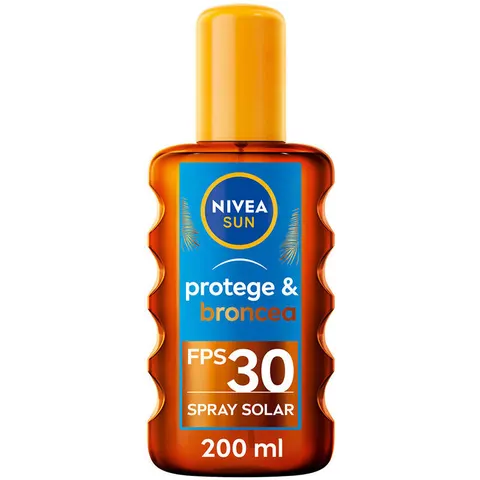 Nivea Sun PROTEGE&BRONCEA; aceite SPF30 200 ml – imagen 3
