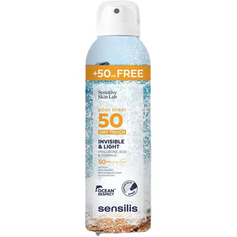 Sensilis Invisible & Light spray corporal SPF50+ 250 ml – imagen 2