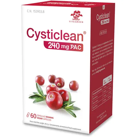 Cysticlean 240mg. 60cap. – imagen 3