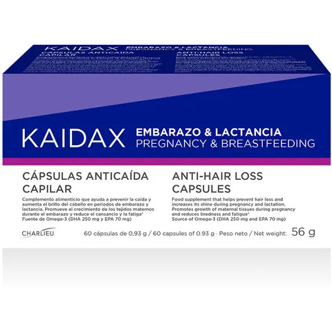 Topicrem Kaidax Cápsulas Embarazo & Lactancia 60 Cápsulas – imagen 2
