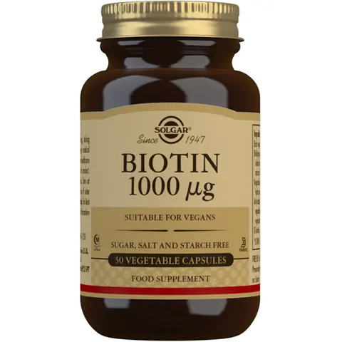 Solgar biotina 1000mcg. 50cap. – imagen 5