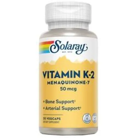 Solaray k2 menaquinone7 30cap. – imagen 3