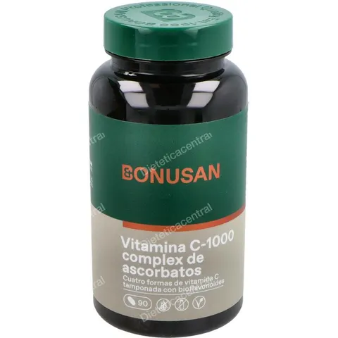 Bonusan Vitamina C 1000 mg Ascorb 90 comp. – imagen 2