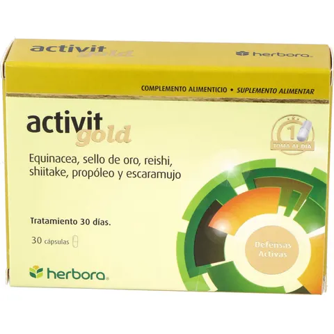 Herbora Activit Alergold 30 Caps – imagen 2
