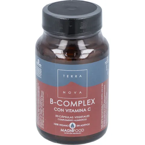 Terranova b-complex con vit-c 50vcap. – imagen 2