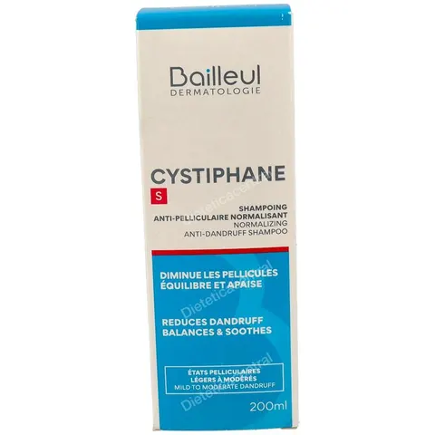 Cystiphane Champú Anticaspa Suave S 200ml – imagen 2