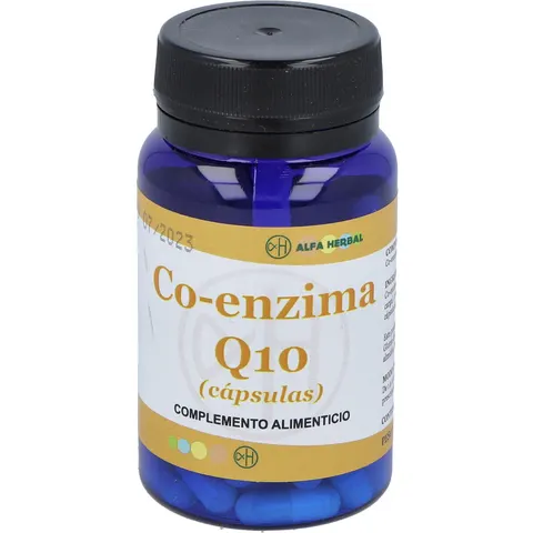 Alfa herbal co-enzima q10 60cap. – imagen 2