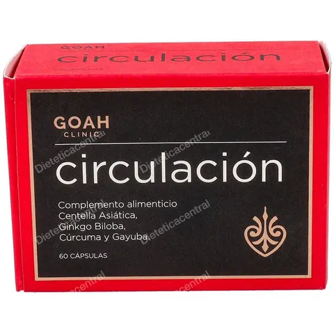 Goah Clinic Circulación 60 Cápsulas – imagen 3