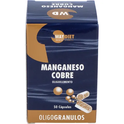 Waydiet Manganeso + Cobre Oligogranulos – imagen 2
