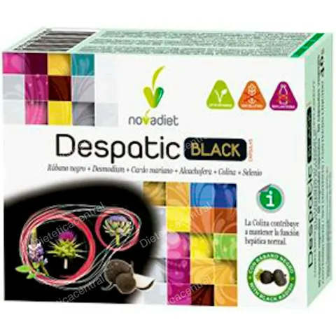 Novadiet despatick black 60cap. – imagen 2