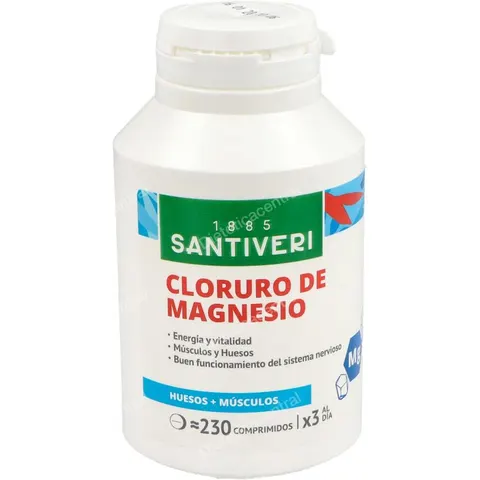 Santiveri cloruro de magnesio 230comp. – imagen 3