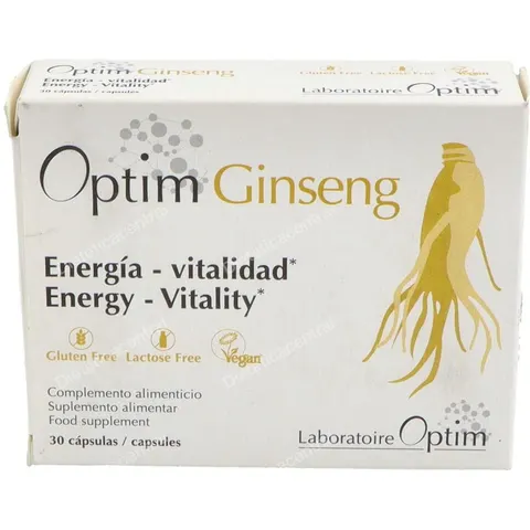 Optim Ginseng 30caps – imagen 2