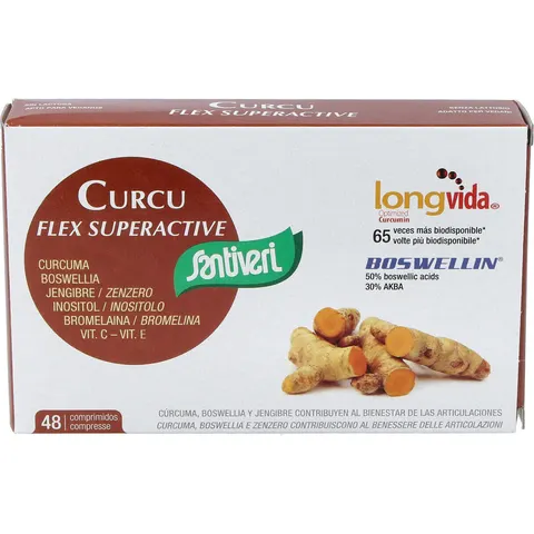 Santiveri Curcu Flex Superactive 48Cpr – imagen 3