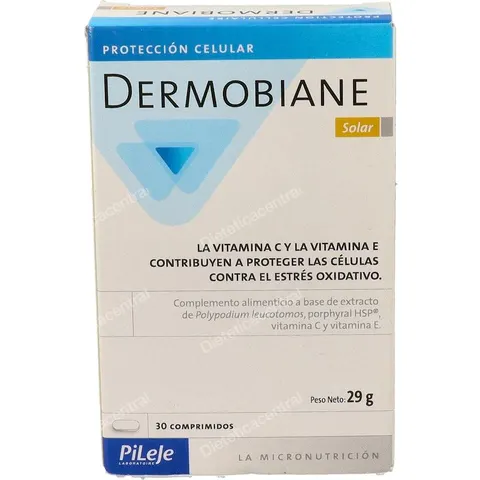 Pileje dermobiane solar 30comp. – imagen 3
