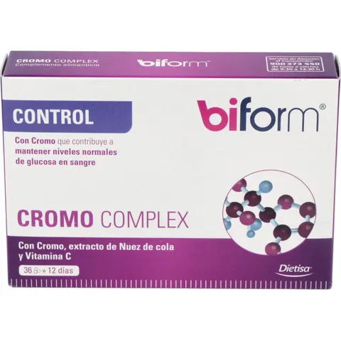 Dietisa biform control cromo 36cap – imagen 2