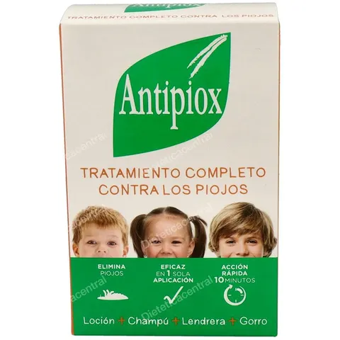 Antipiox pack ( loción+champu+liendrera ) – imagen 2