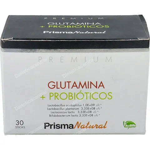 Prisma natural glutamina + probioticos 30sticks – imagen 2