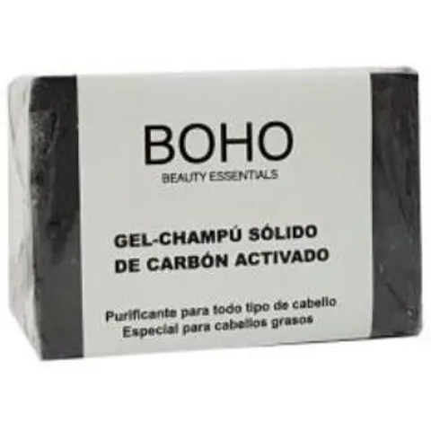 BOHO Beauty Essentials Champú sólido carbón activado 60 gr – imagen 2