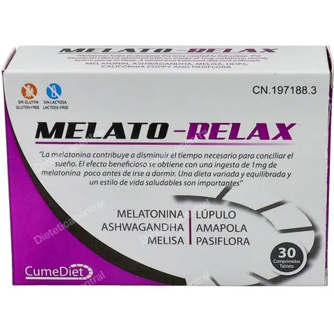 Cumediet melato-relax 30comp. – imagen 2