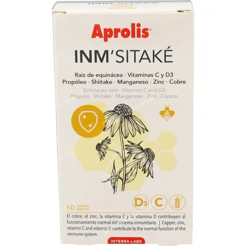 Intersa Inmunes Shitake 60 cápsulas – imagen 2