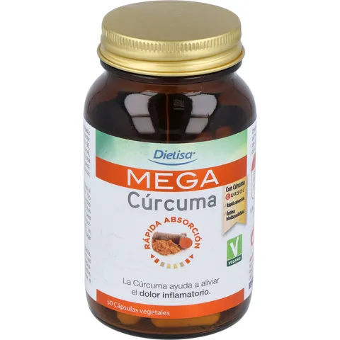 Dietisa mega curcuma 50cap. – imagen 2
