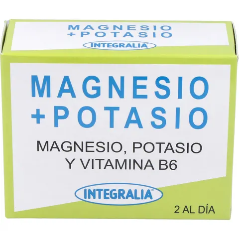 Integralia Magnesio + Potasio 60 Cápsulas – imagen 3