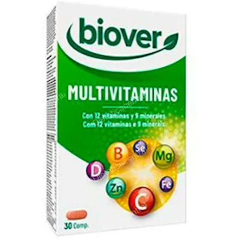 Biover Multivitamina 30 Tabs – imagen 2