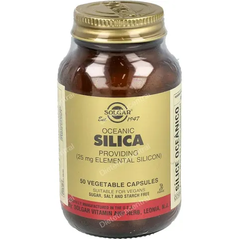 Solgar Sílice Oceánico 25mg 50 comprimidos – imagen 2